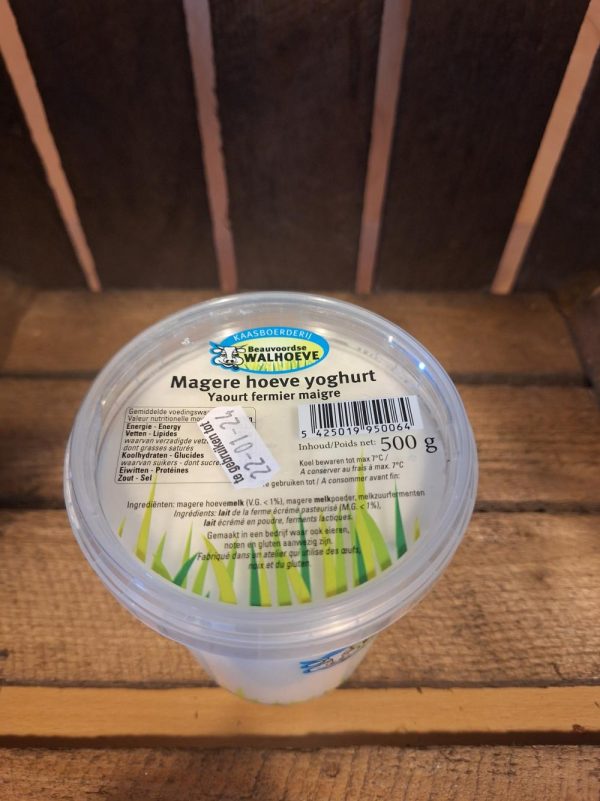 Magere yoghurt 500ml